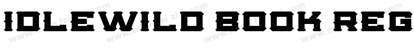 Idlewild Book Regula字体转换